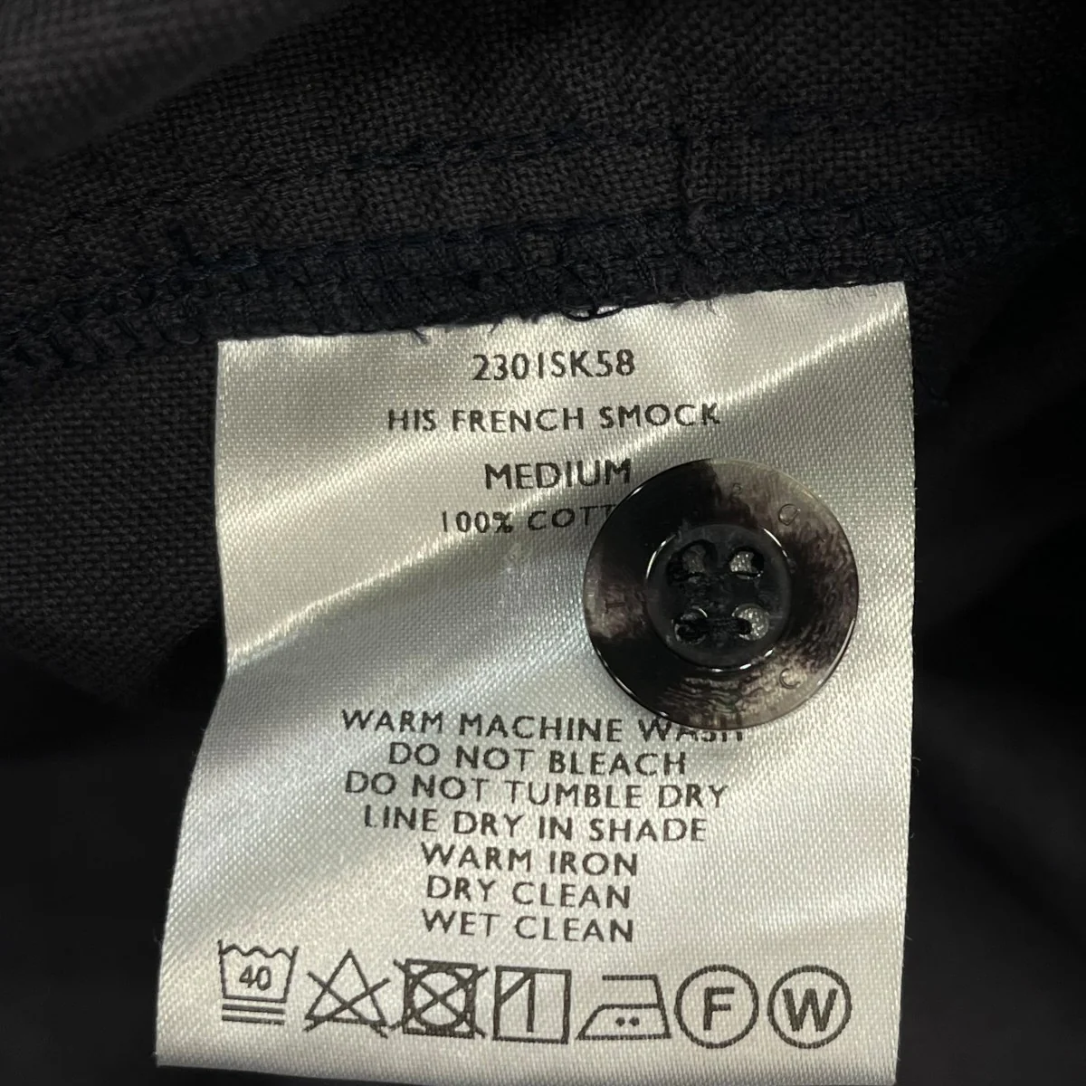 23SSFRENCH SMOCKスキッパーシャツ2301SK58 - Image 6