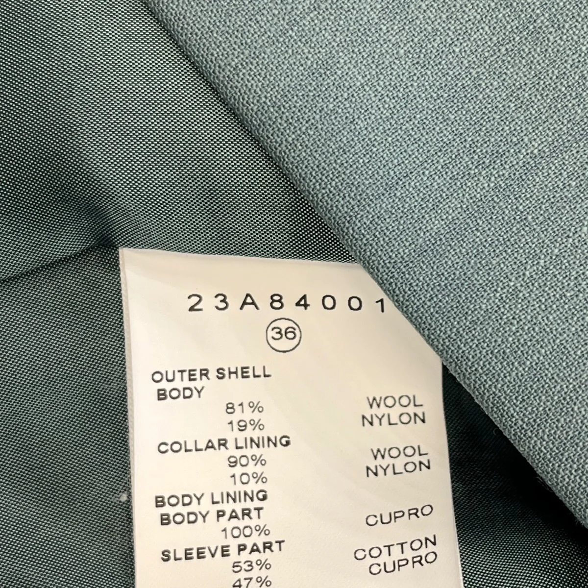 Attached Collar Jacketテーラードジャケット23A84001 - Image 7