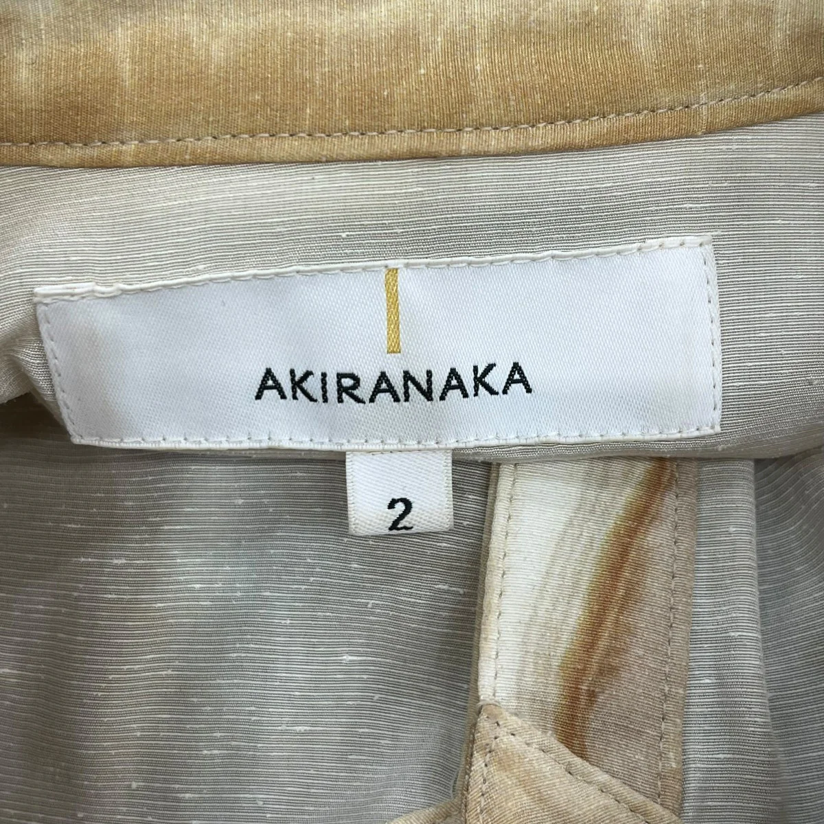 23AWMarble tiered dressシャツワンピースAW2330 BE - Image 7