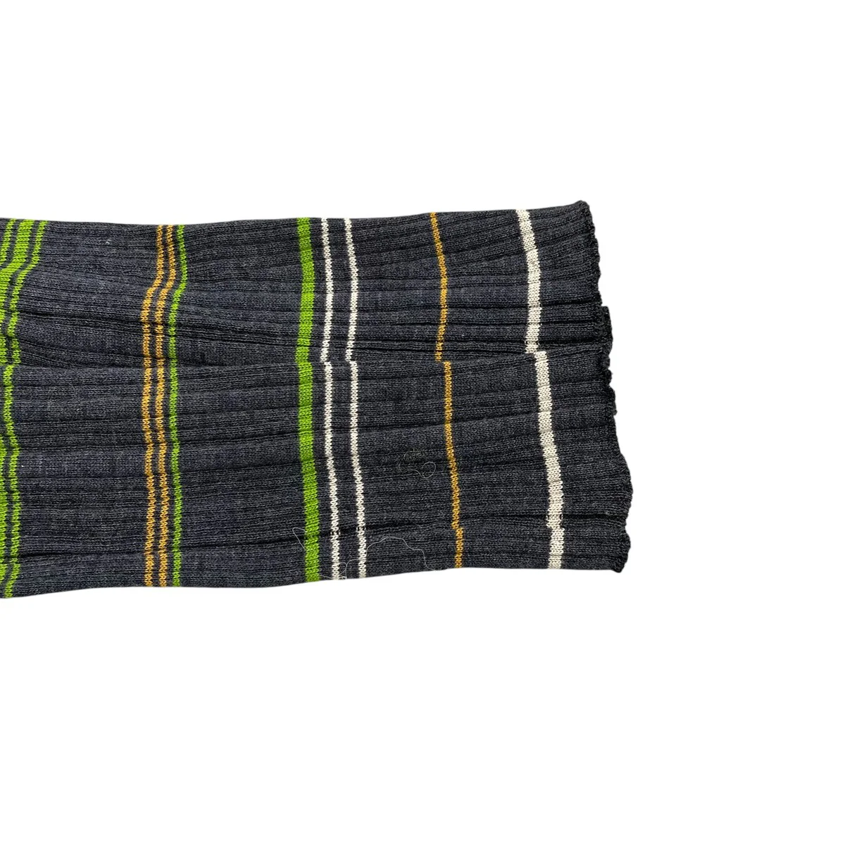 23SSRandom Ribbed Plaid Knitted Dress With ChokeニットワンピースMM23SS KN052 - Image 4