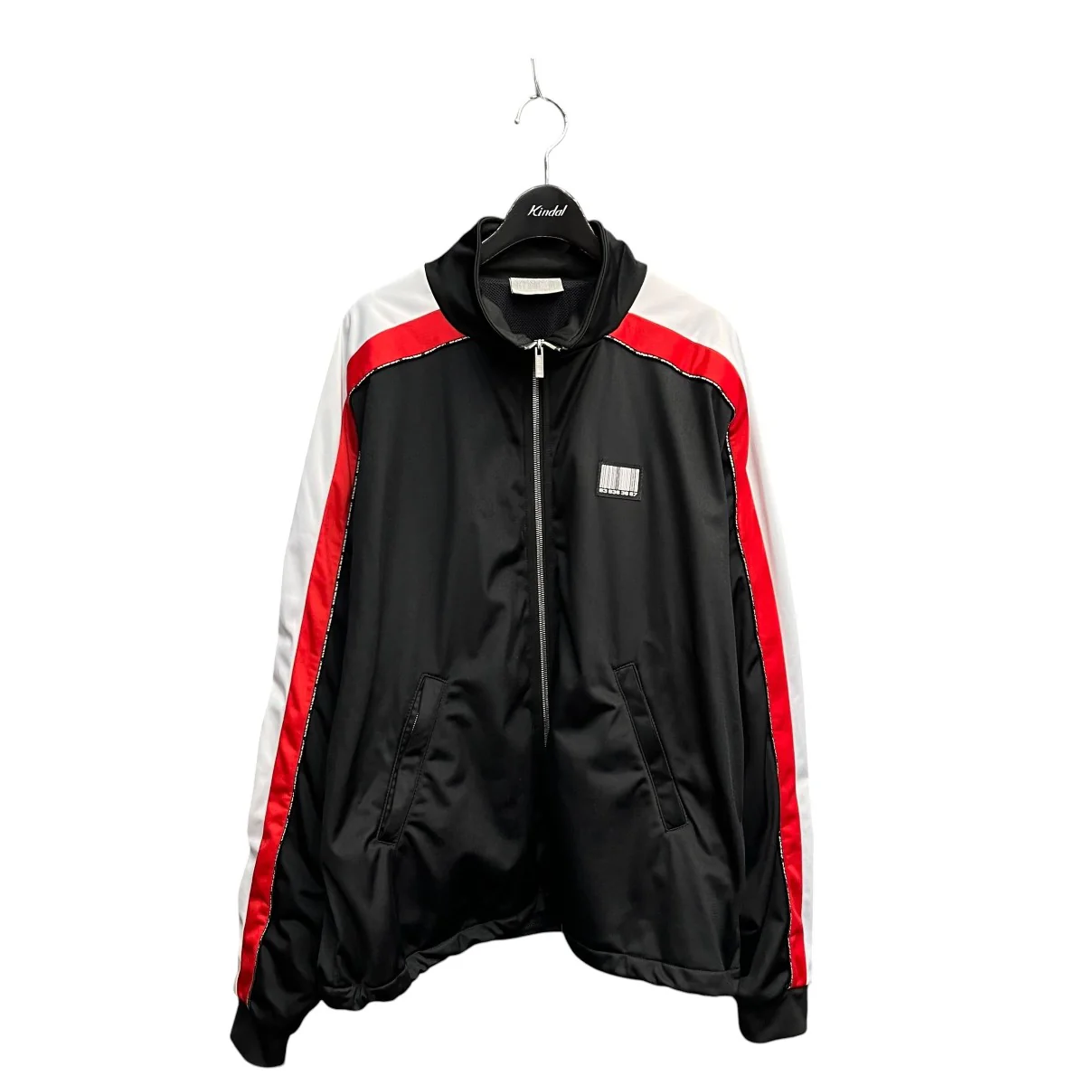 Side Striped Barcode Track JacketトラックジャケットVL12JA120B