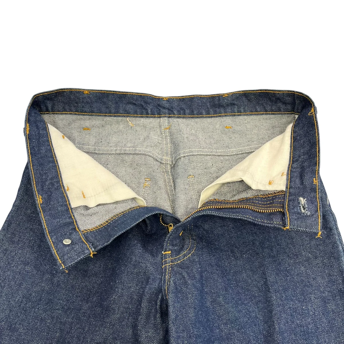 70s 646 ボタン裏8デニムパンツ646-0217 - Image 3