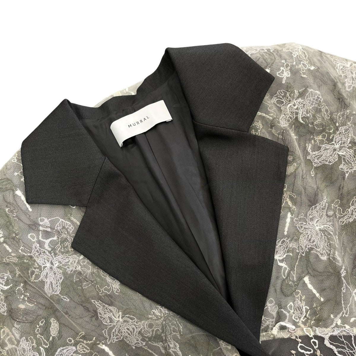 Tears flower lace jacketテーラードジャケット252 0702 - Image 3