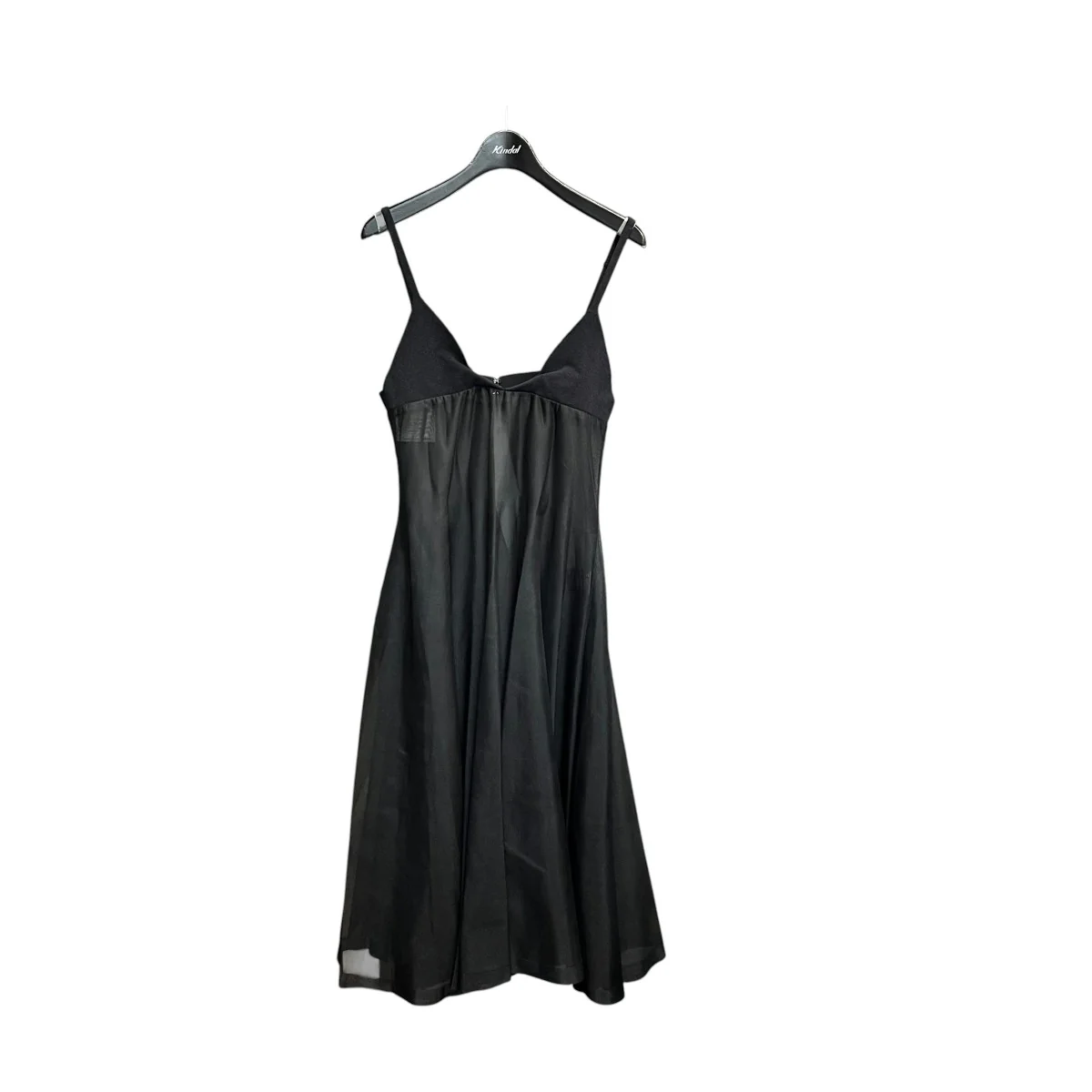 25SSsheer circular knit dressキャミソールワンピースOH25SS OP03