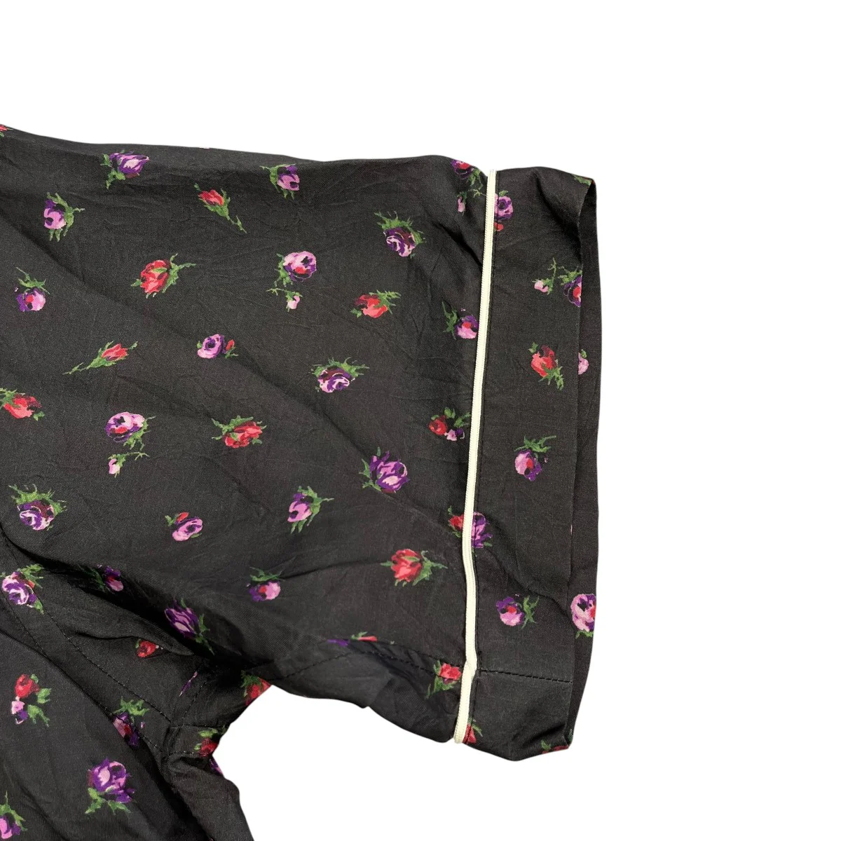 25SSCUPRO FLOWER PRINT PIPING OPEN COLLAR SHIRTS半袖シャツ25SSH-#808L - Image 4