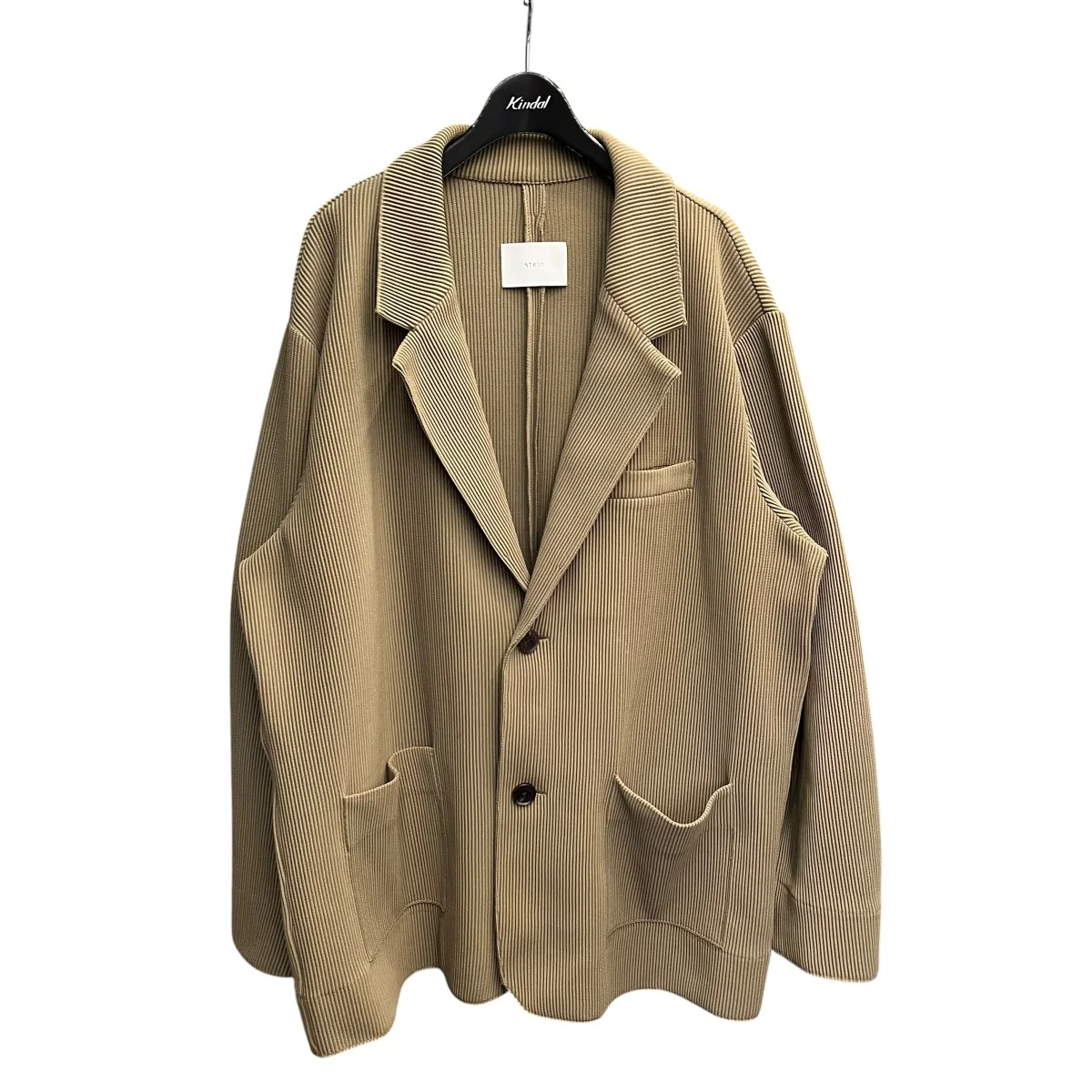 OVERSIZED GRADATION PLEATS JACKETプリーツジャケットST.363