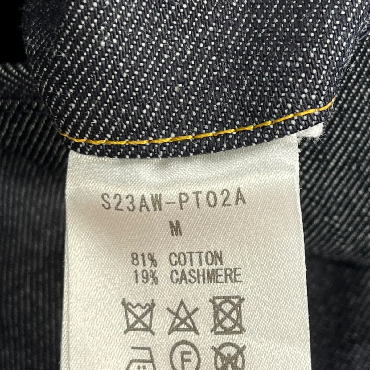 23AWデニムパンツS23AW PT02A - Image 6