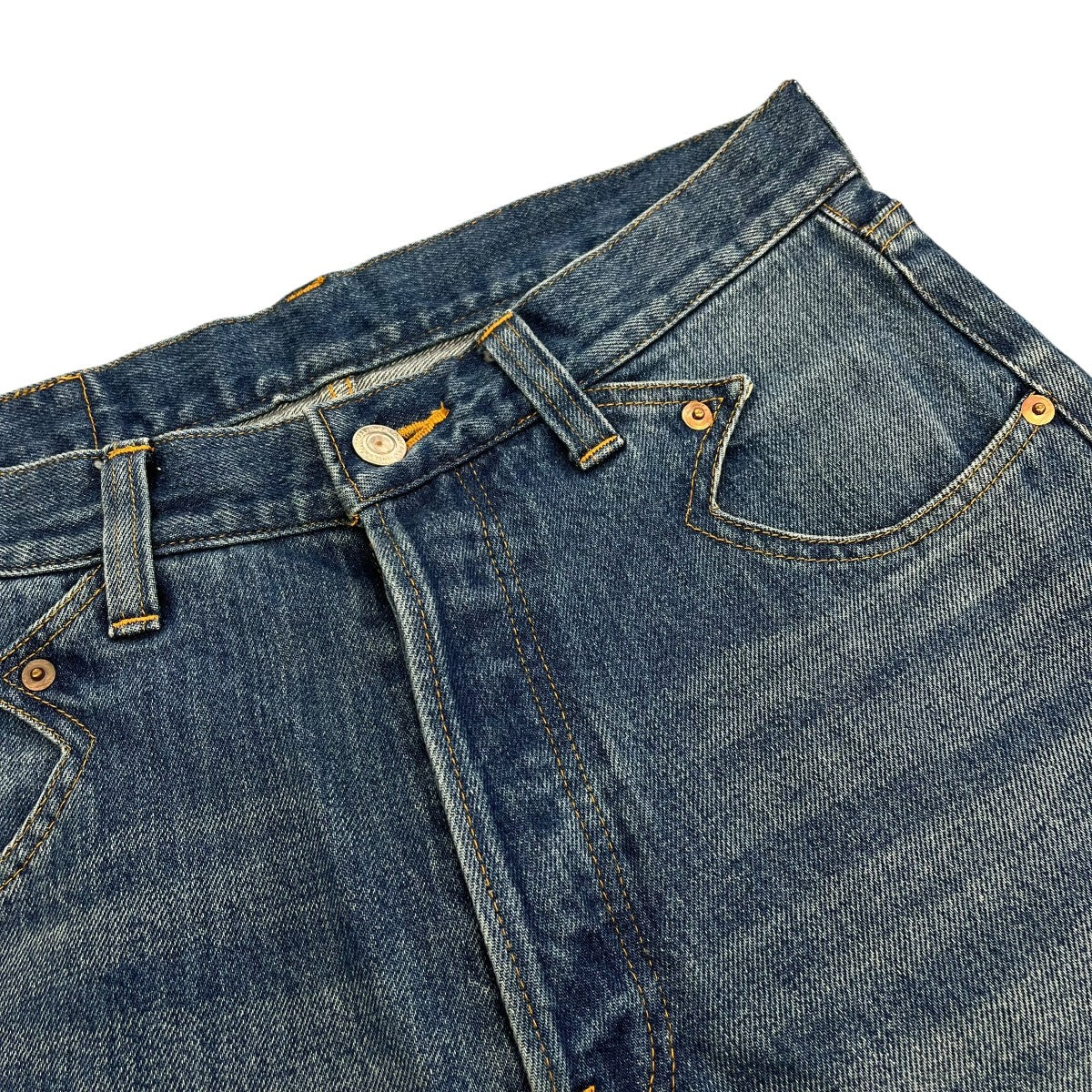 LOVELY FADED JEANSデニムパンツ - Image 3