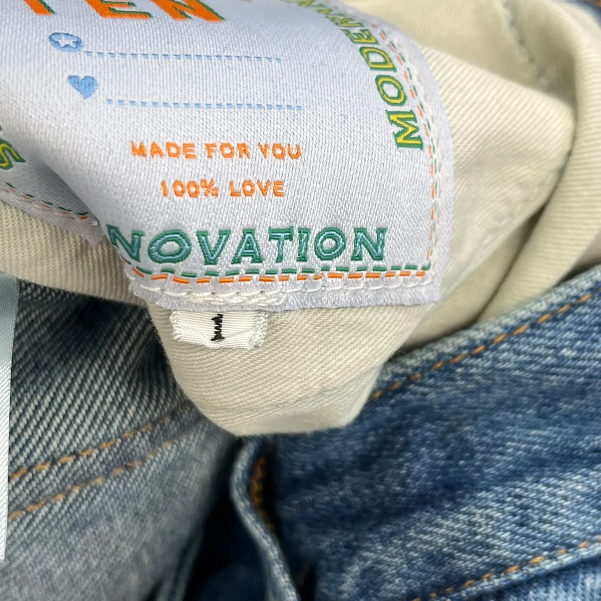 LOVELY FADED JEANSデニムパンツ - Image 6