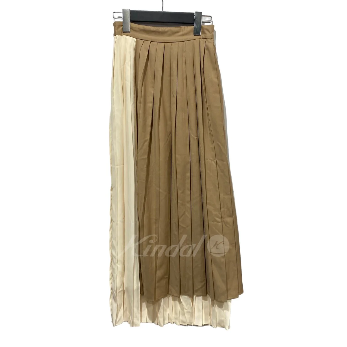 BI COLOR PLEATS SKIRT プリーツスカート - Image 2