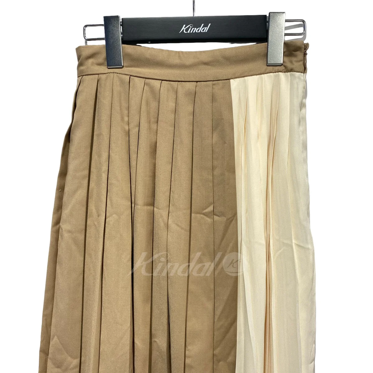 BI COLOR PLEATS SKIRT プリーツスカート - Image 3