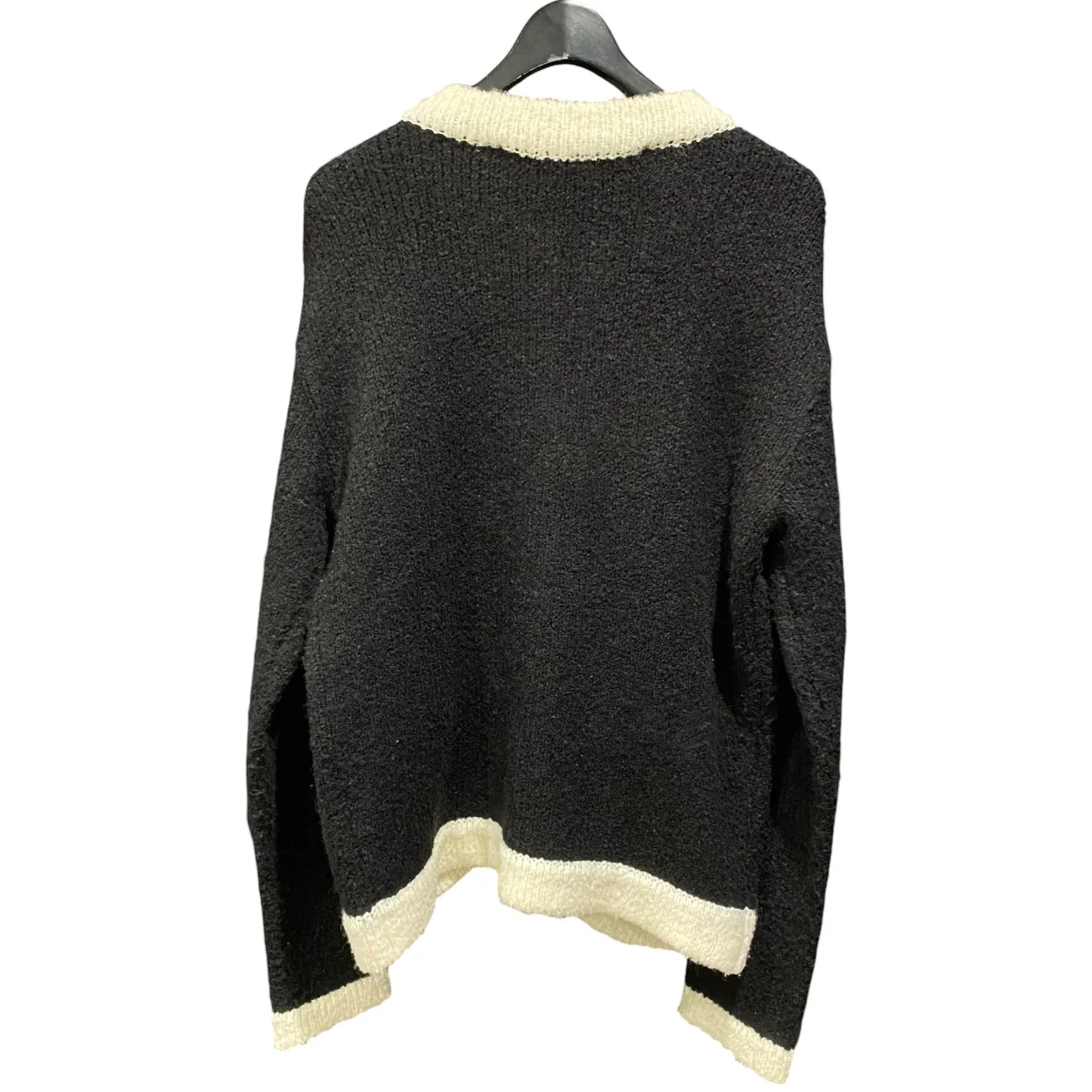 B&W ZIP KNIT CARDIGANatb673m - Image 2