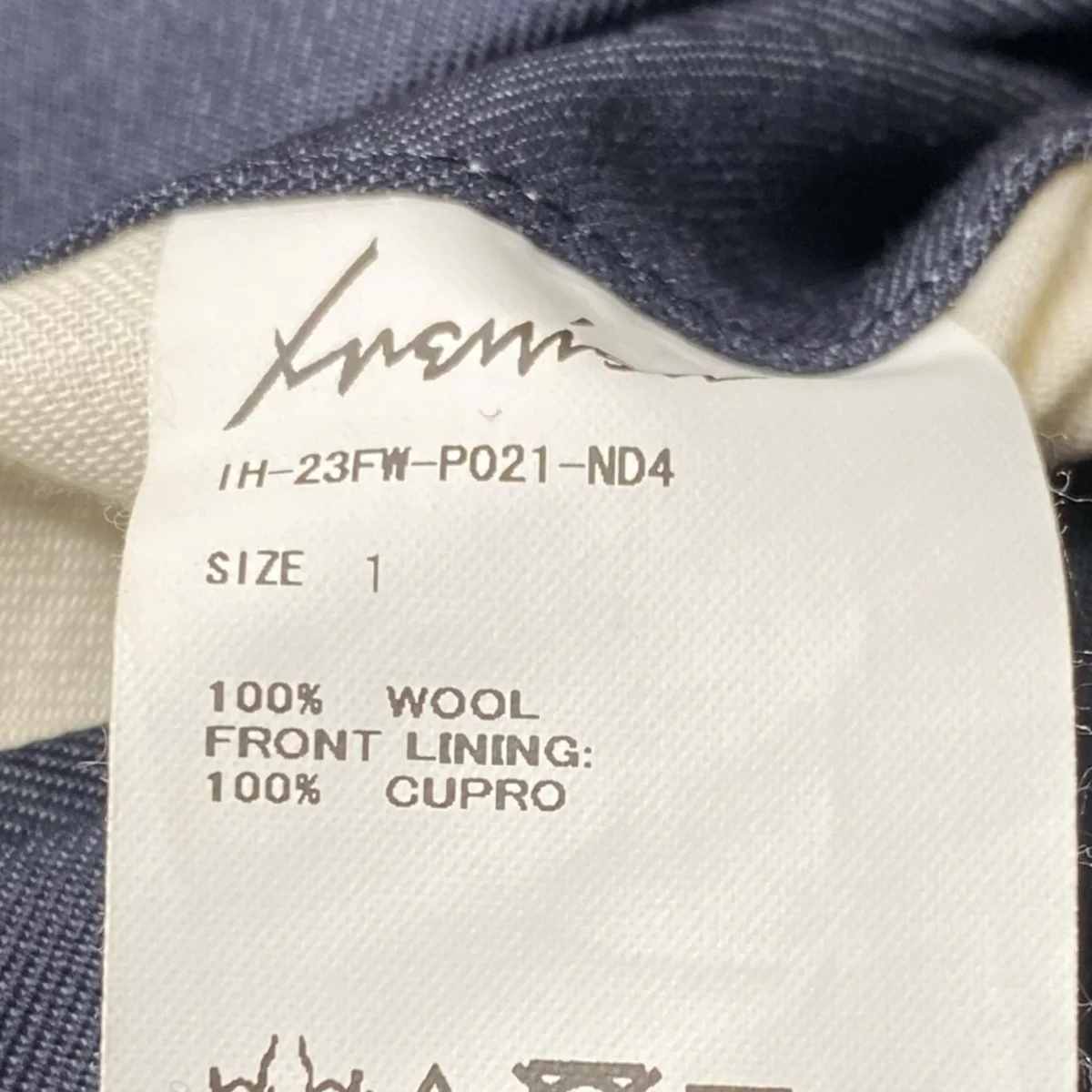 THREE TUCKS TAPERED PANTSIH-23FW-P021-ND4 - Image 5