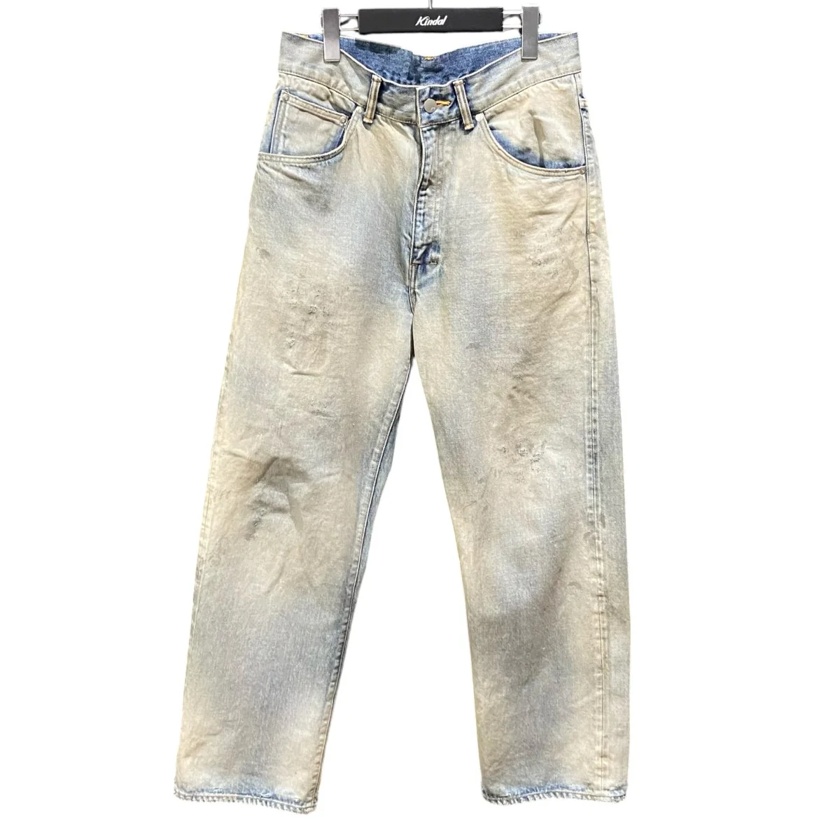 USED STRAIGHT 5P DENIM PANTSANC-PT82