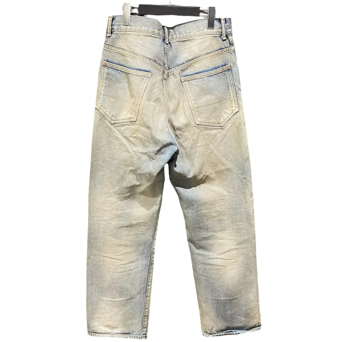 USED STRAIGHT 5P DENIM PANTSANC-PT82 - Image 2