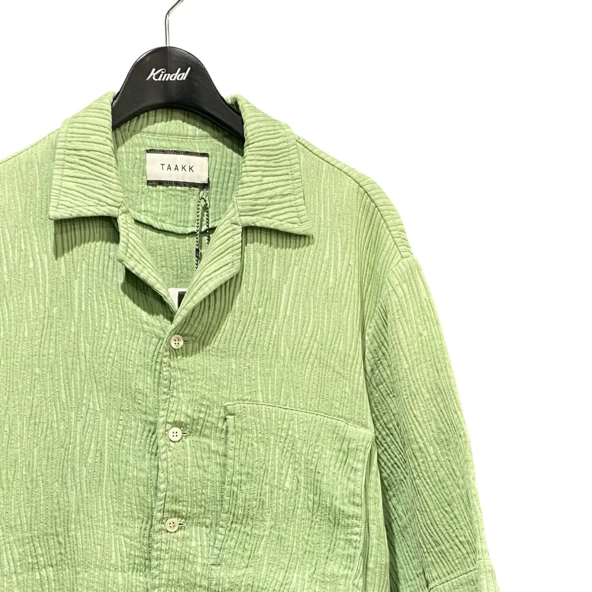 半袖シャツTA23SS-SH011 CREPE OPEN COLLAR SHIRTS - Image 3