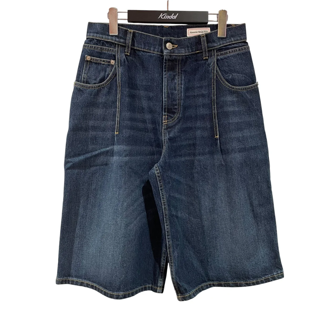 DARK BLUE COTTON DENIM SHORTSデニムショートパンツ765475