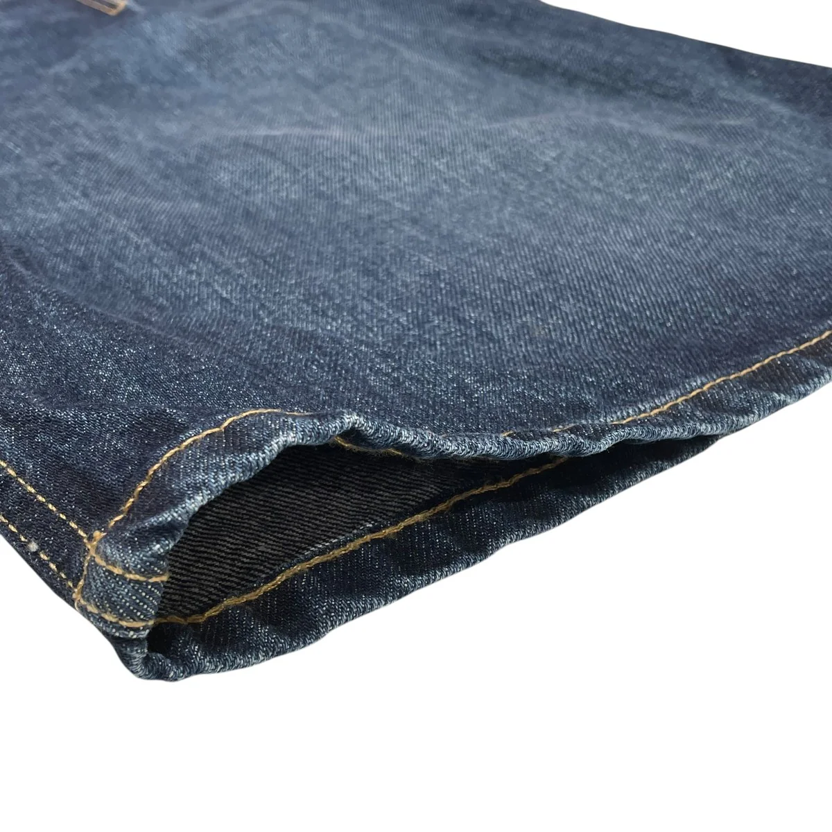 DARK BLUE COTTON DENIM SHORTSデニムショートパンツ765475 - Image 4