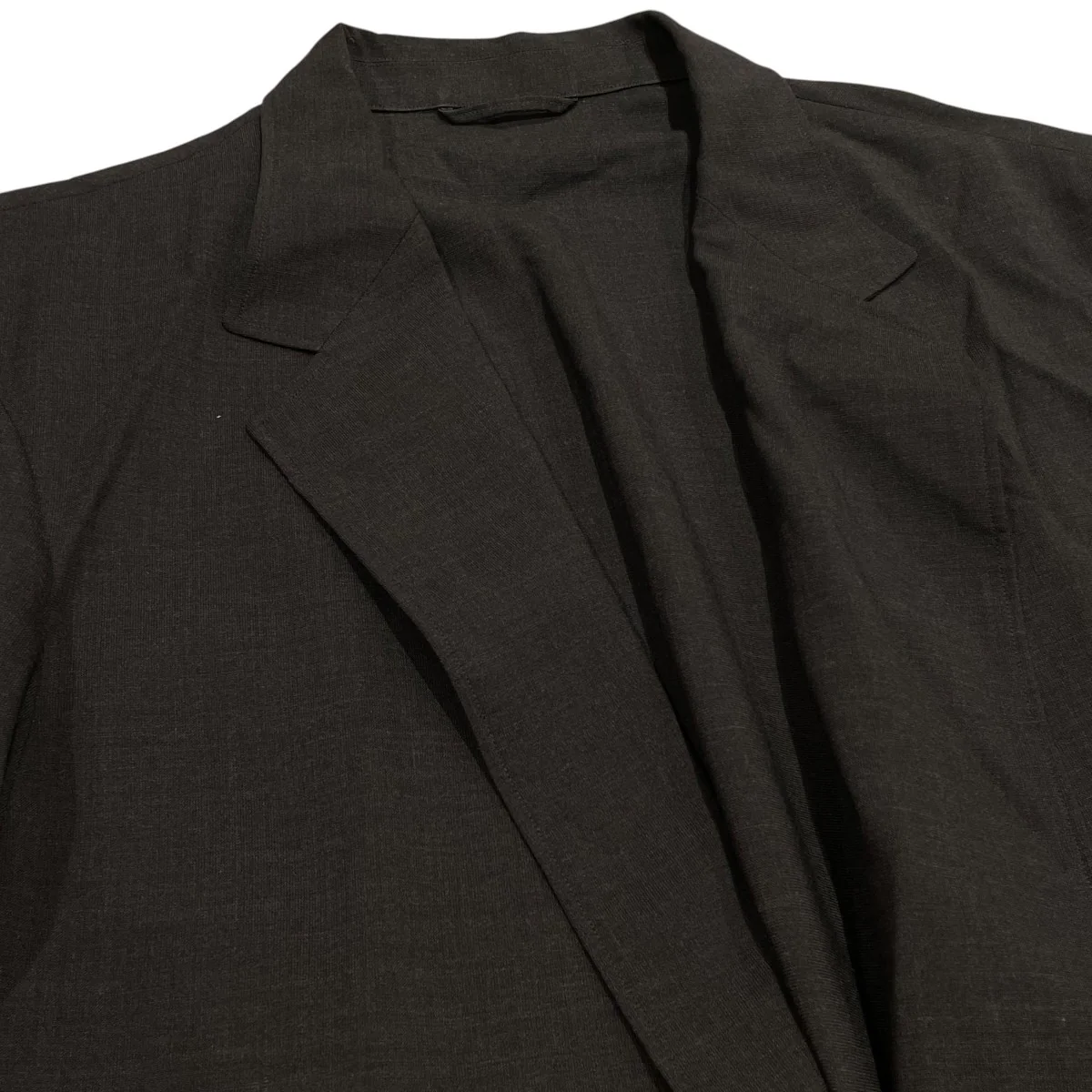 Washed Wool Voile Cardigan JackettテーラードジャケットBHS25S007WV - Image 3