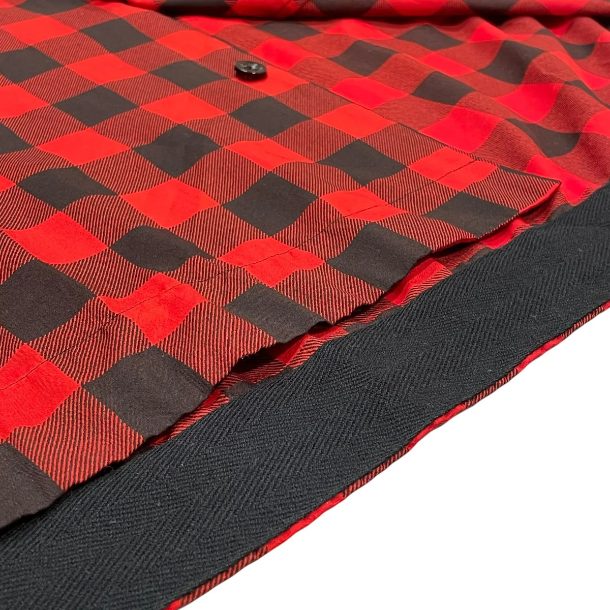 BUFFALO CHECK S S SHIRTSポリエステルオープンカラーシャツ22-02700M - Image 5