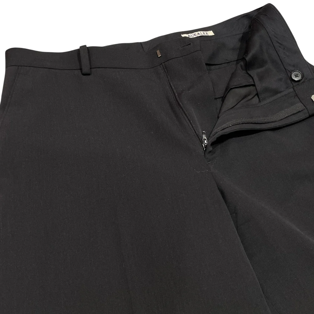 LIGHT WOOL MAX GABARDINE SLACKSワイドスラックスA24AP02MG - Image 3