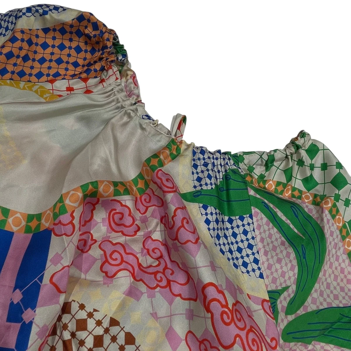 総柄ワンピースSEK198-NGG1 - Image 3