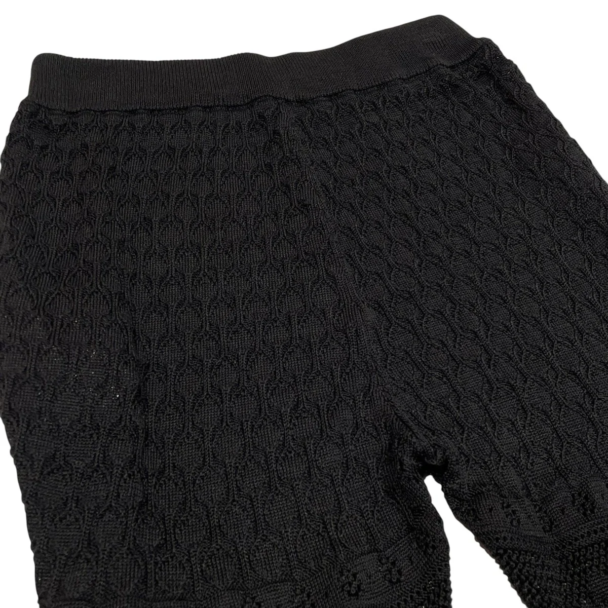 Traditional Curtain Lace Knitted TrousersニットパンツMM21SS-KN032 - Image 3