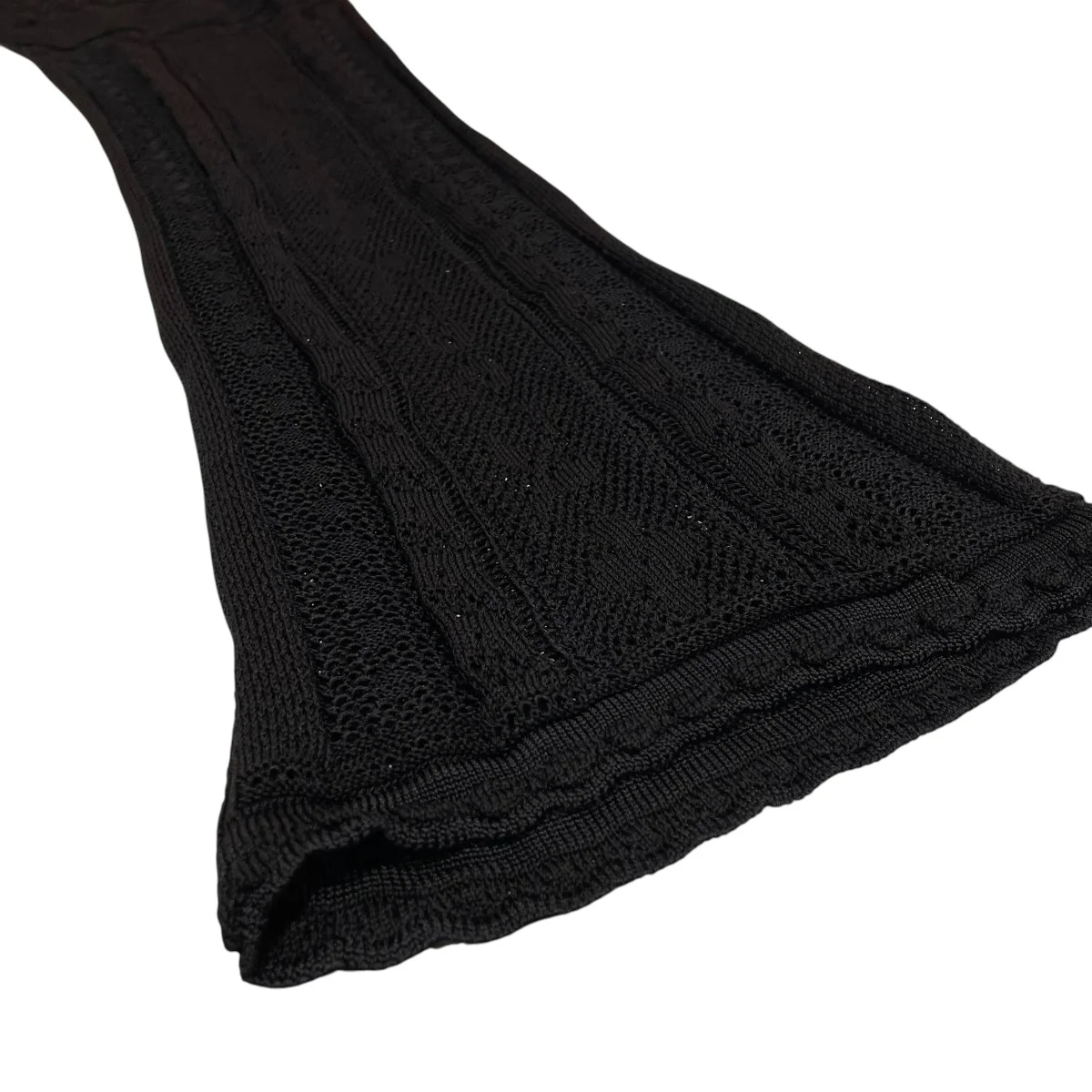 Traditional Curtain Lace Knitted TrousersニットパンツMM21SS-KN032 - Image 4