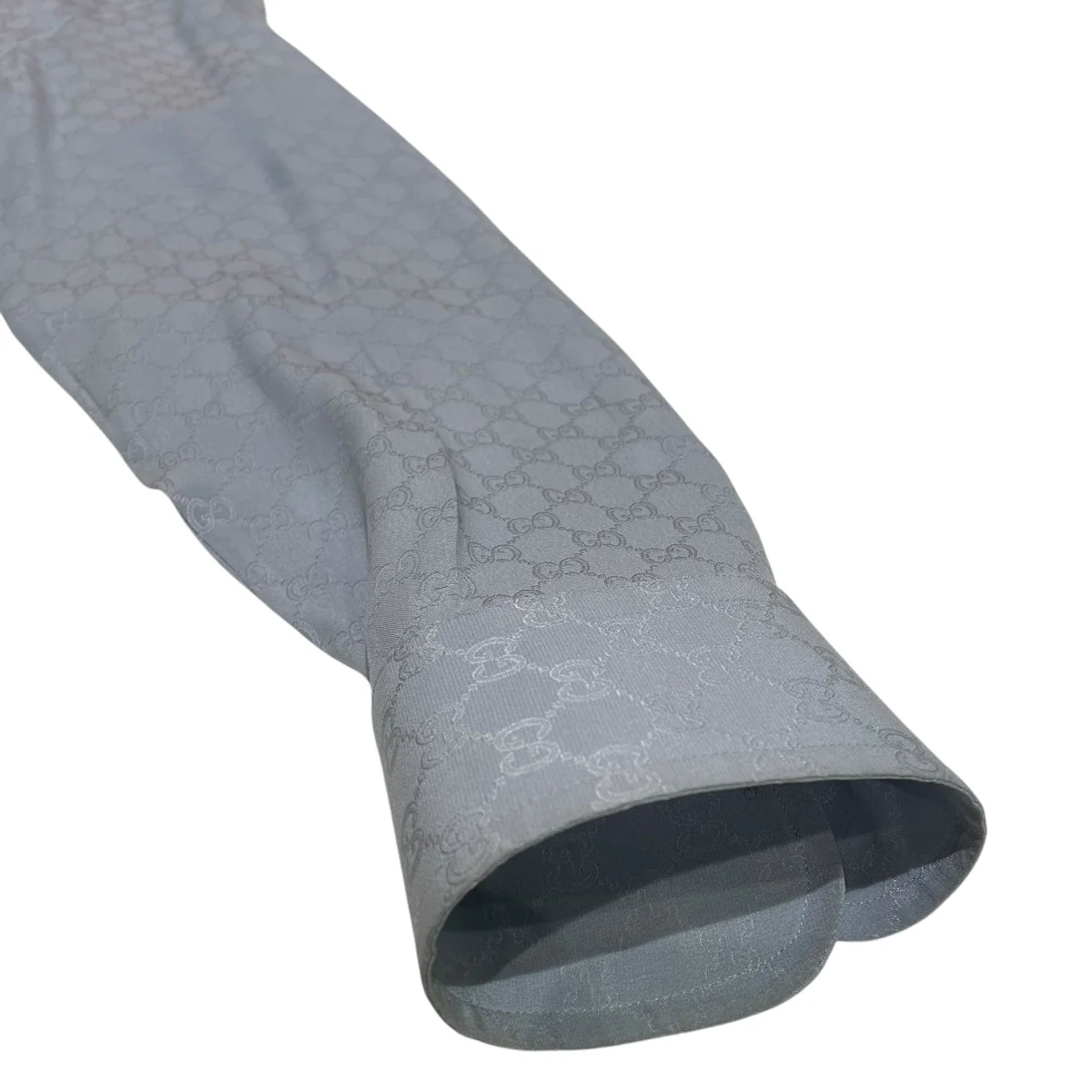 GG Silk Crepe Shrit長袖シャツ751054 ZAAZQ - Image 4