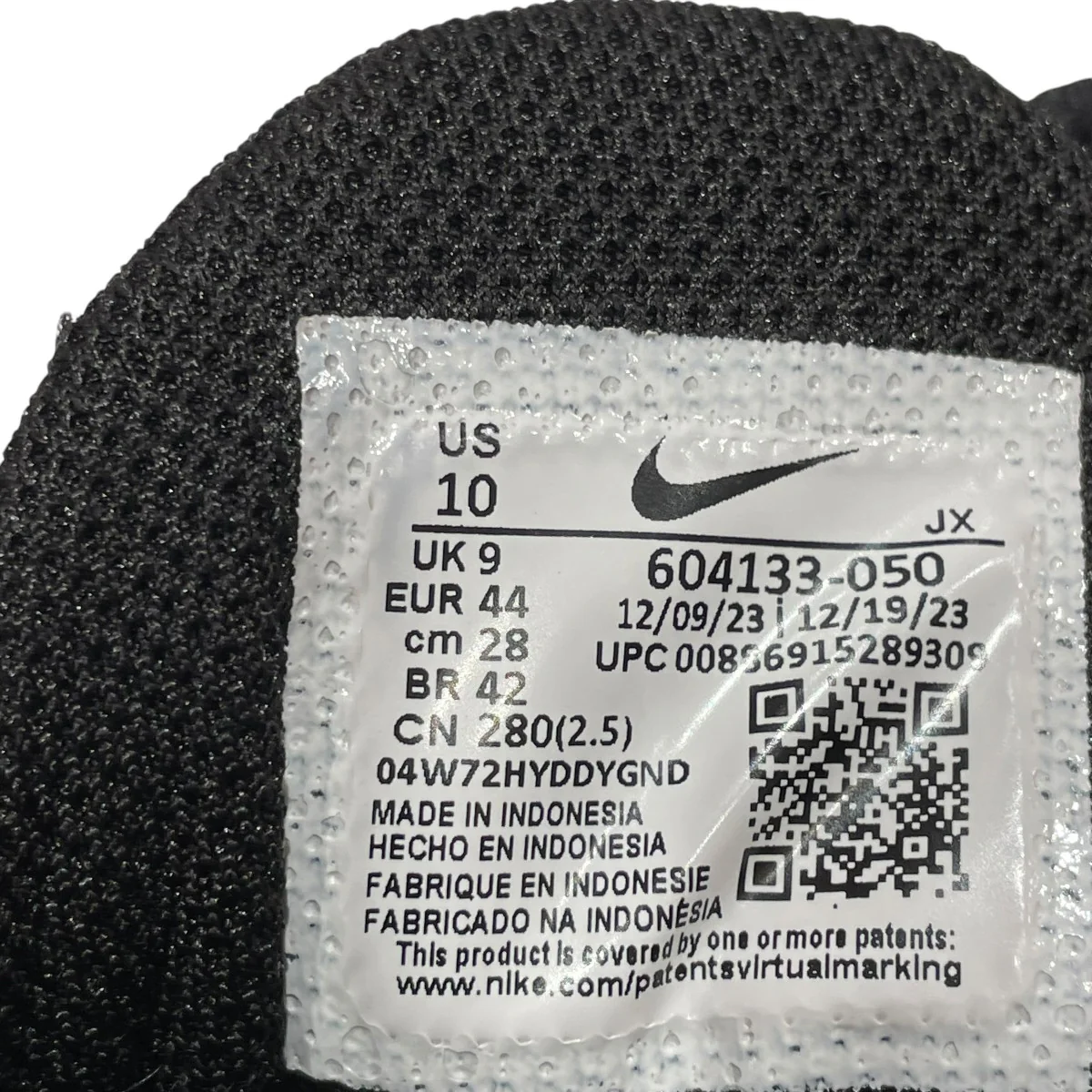 AIR MAX PLUS BLACKスニーカー604133 050 - Image 6