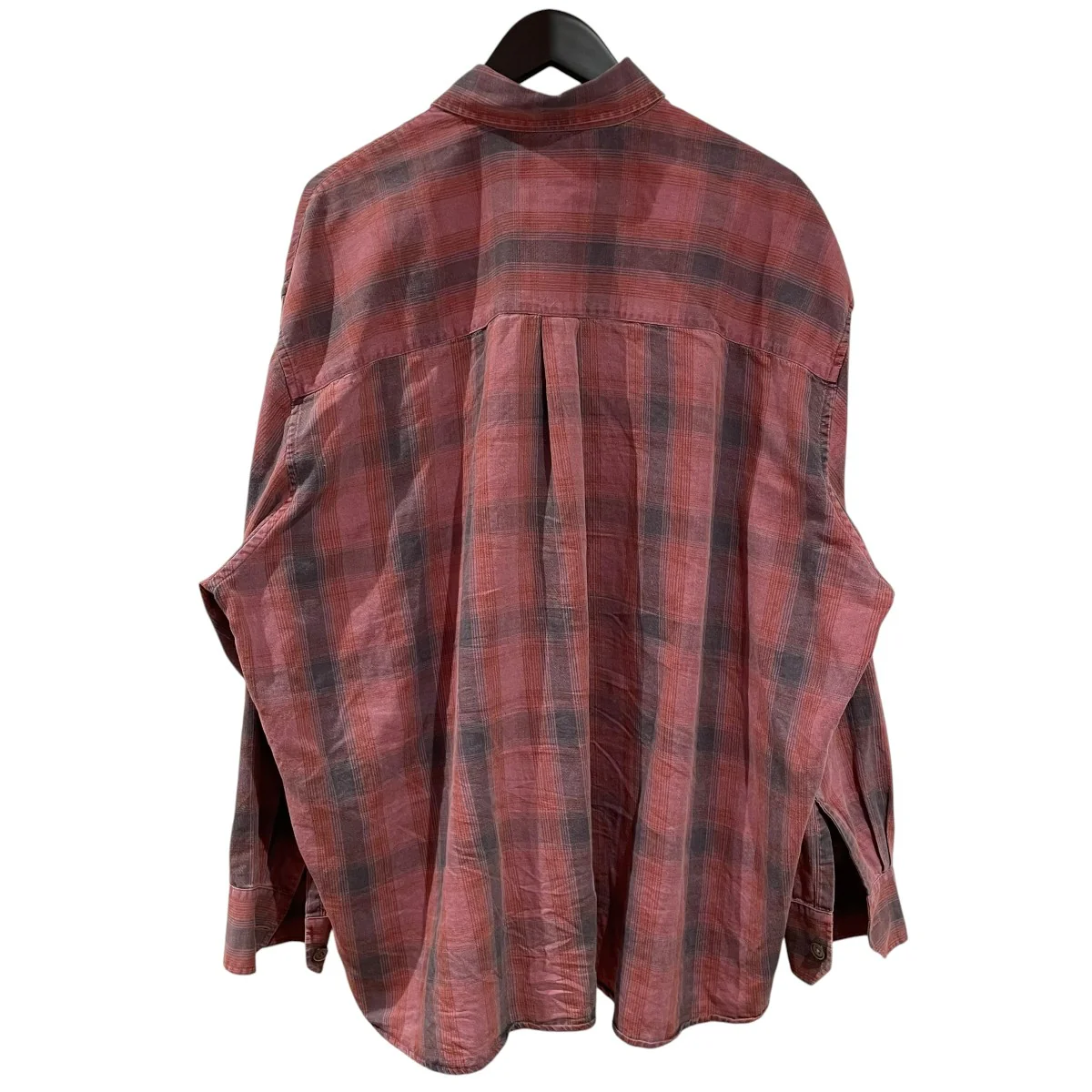 BORROWED SHIRT Idaho Flannel Check長袖シャツM4252BIDC - Image 2