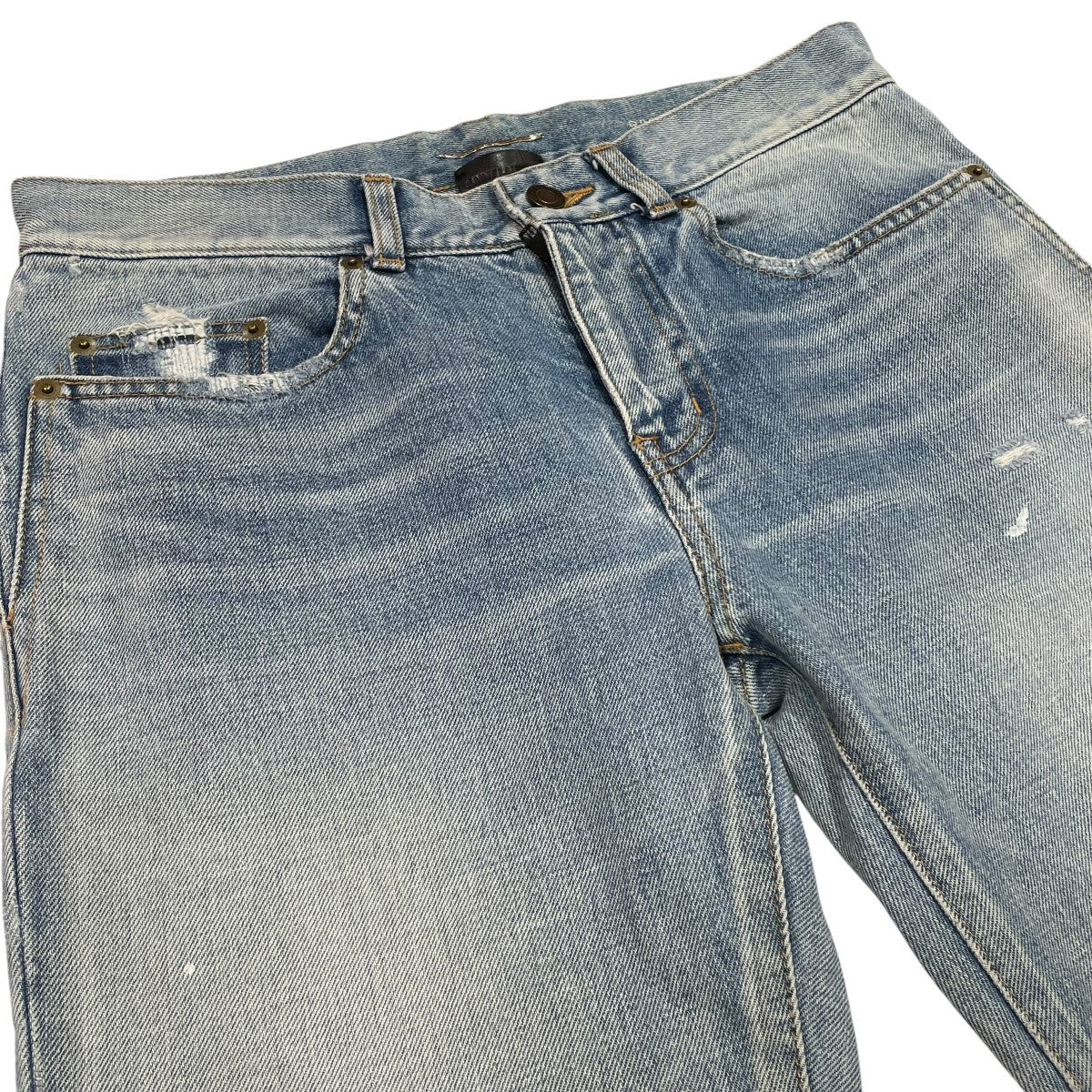 クラッシュペンキウォッシュ加工デニムパンツ551347 - Image 3