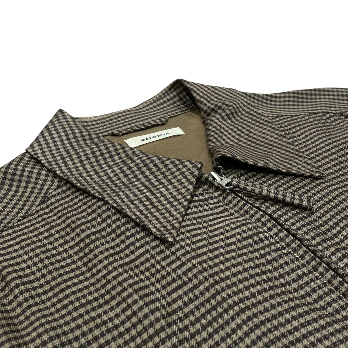 23SSCupra Check Zip-up JacketブルゾンM231-0105 - Image 3