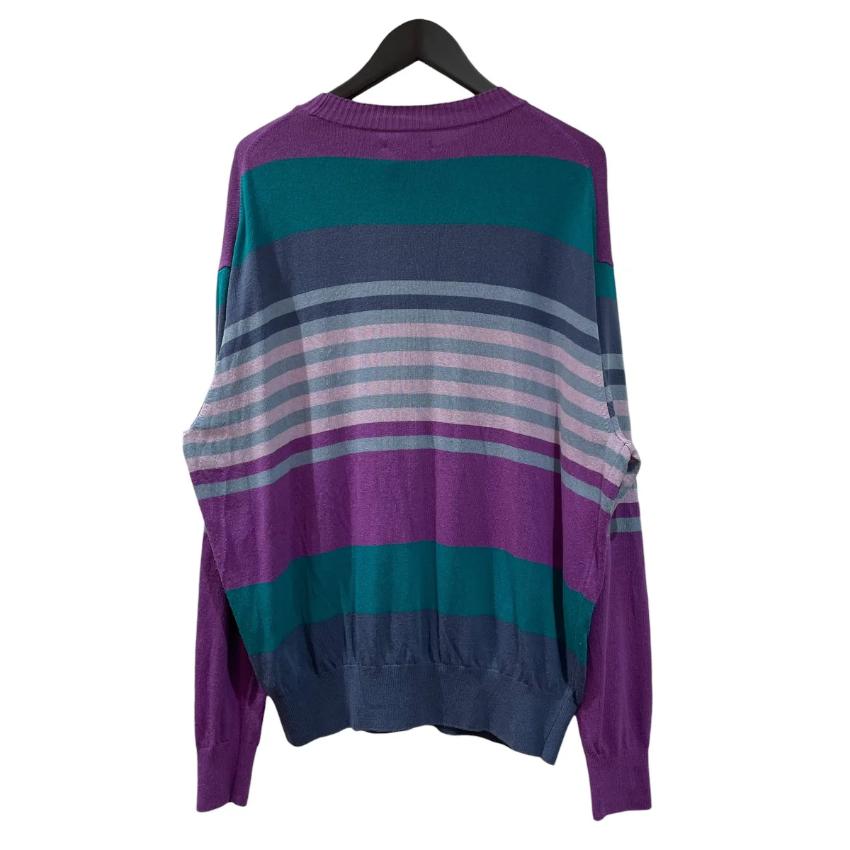 26SSSilk border deadstock Sweater薄手ニット26-080-HL-8150-10 - Image 2