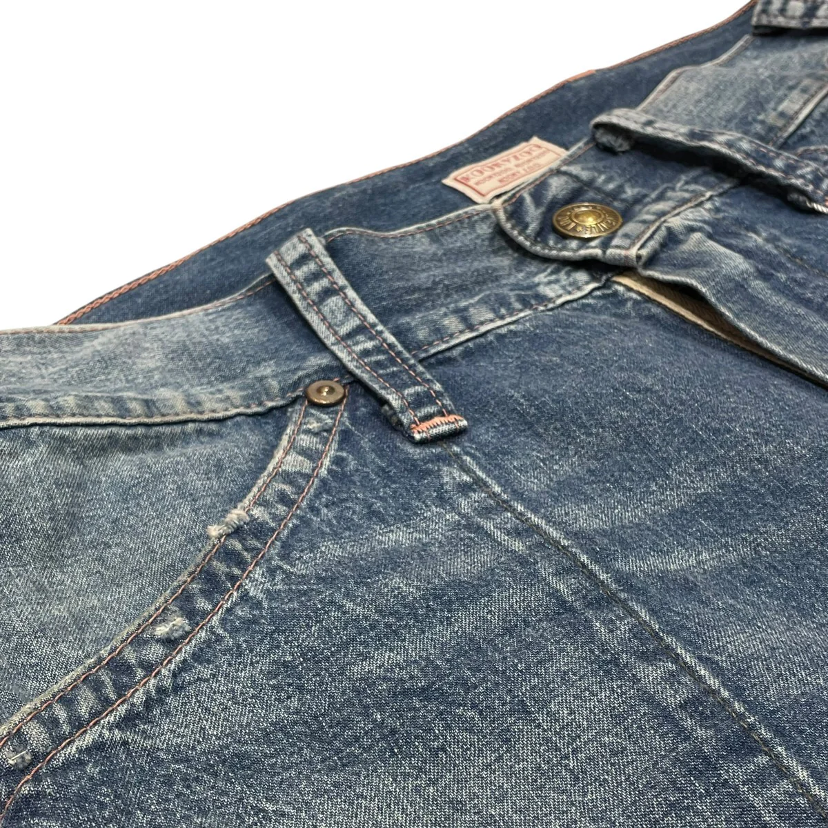 26SSJuvenile work pants type3 ダメージ加工デニムパンツJ0067 - Image 3