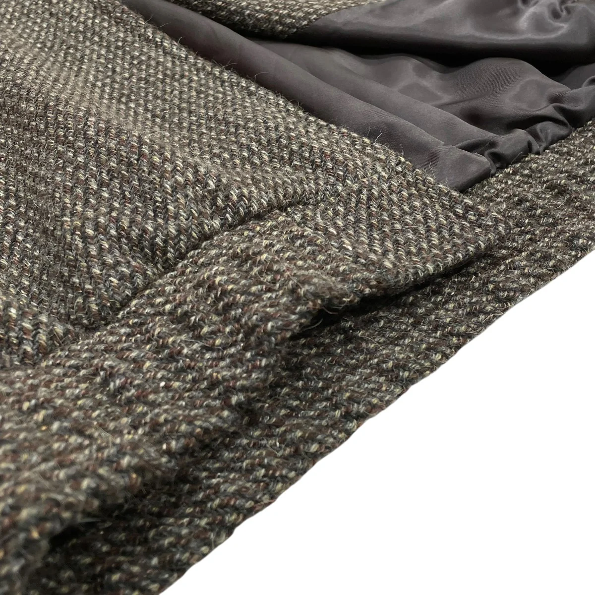 ALPACA WOOL SILK TWEED ZIP BLOUSONジップジャケットa25ab03ls - Image 5