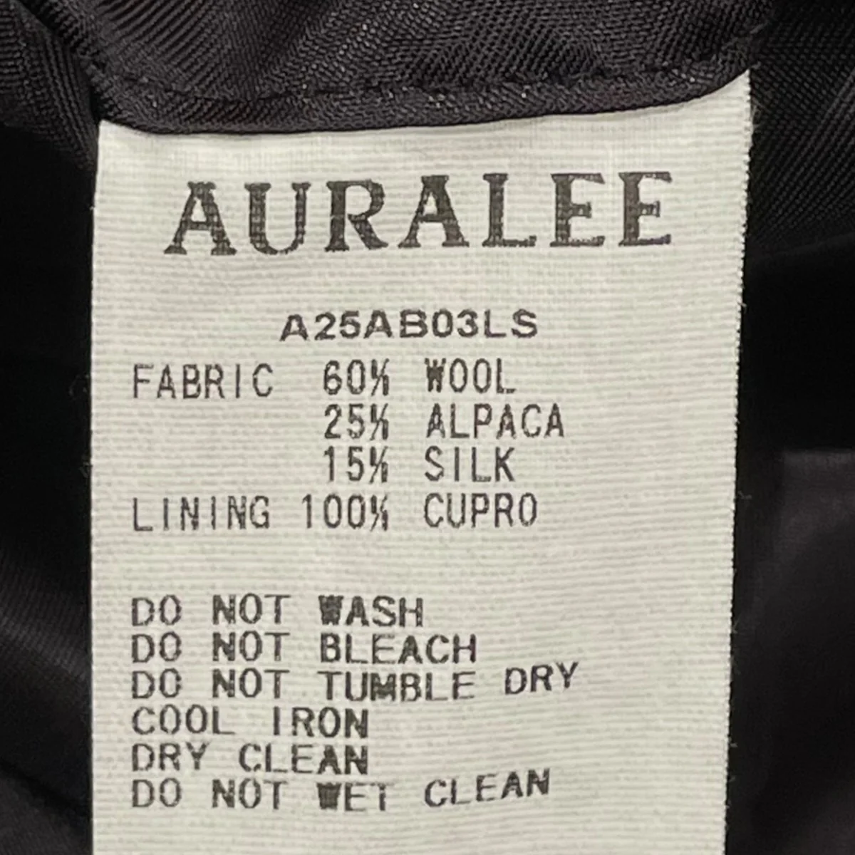 ALPACA WOOL SILK TWEED ZIP BLOUSONジップジャケットa25ab03ls - Image 6