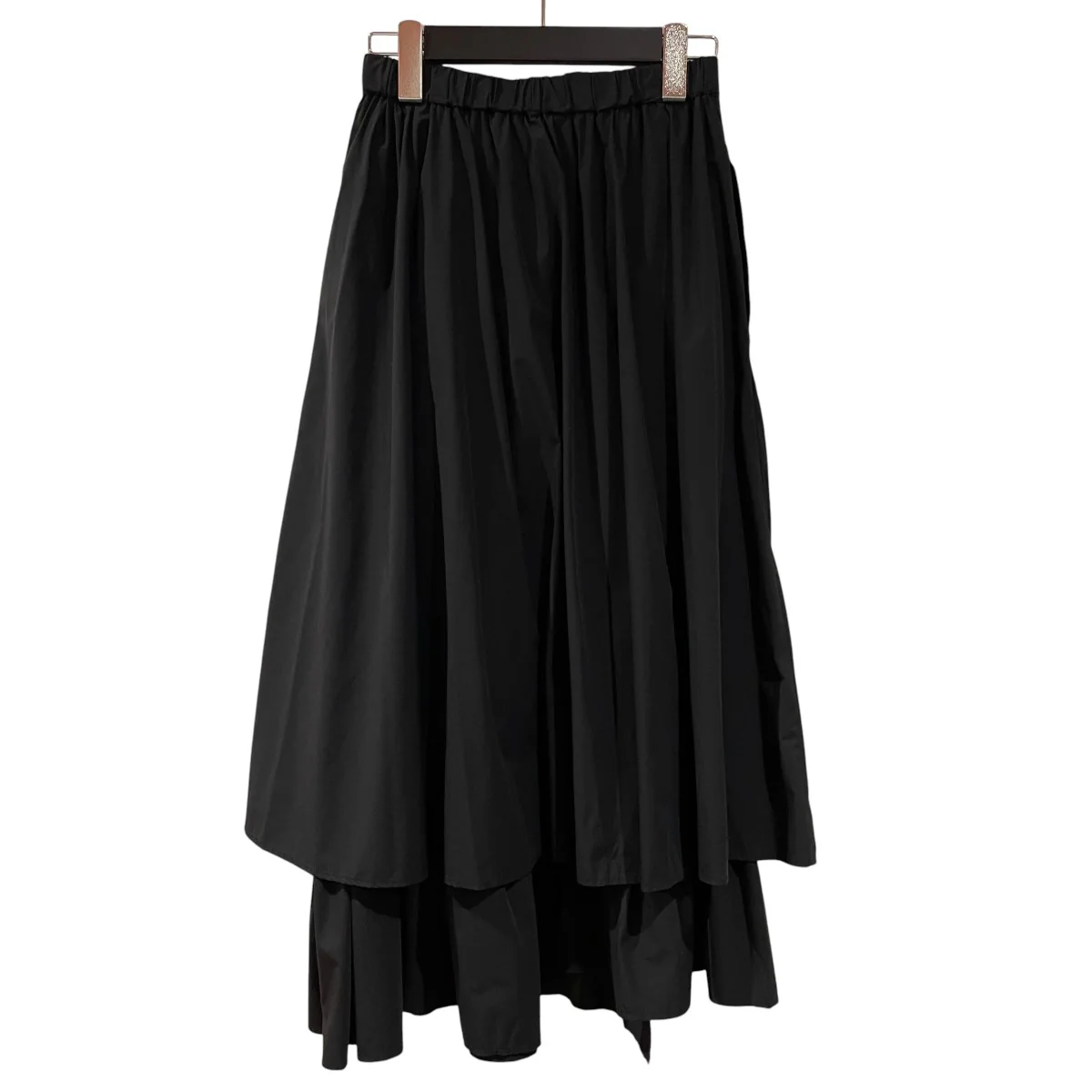 layer volume skirtナイロンスカート470IA431 0381 - Image 2