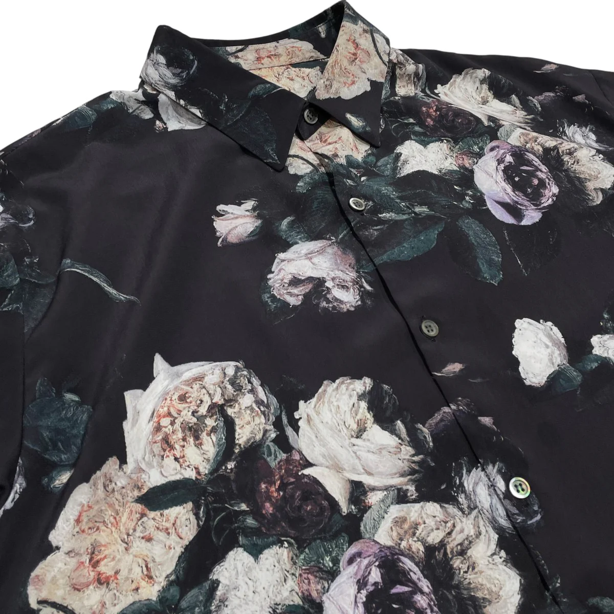 FLOWER BIG SHIRTS総柄長袖シャツ2323-103 - Image 3