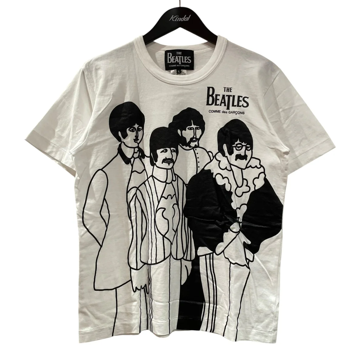 THE BEATLES CDG T-Shirt半袖TシャツVZ-T039