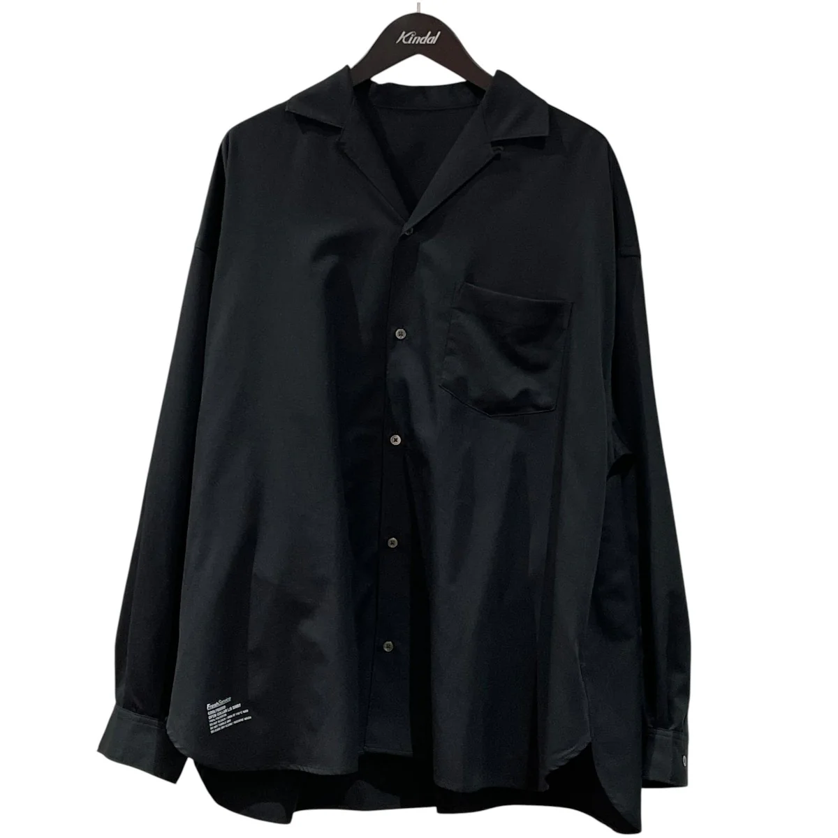 COOLFIBER OPEN COLLAR L S SHIRT長袖シャツfsc251 50133