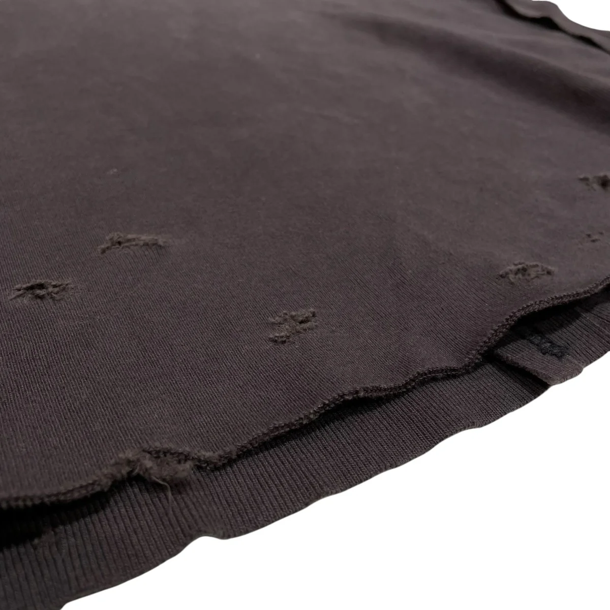 HIGHNECK COTTON LOGO KNITダメージプルオーバーM-P1-KW1 - Image 5