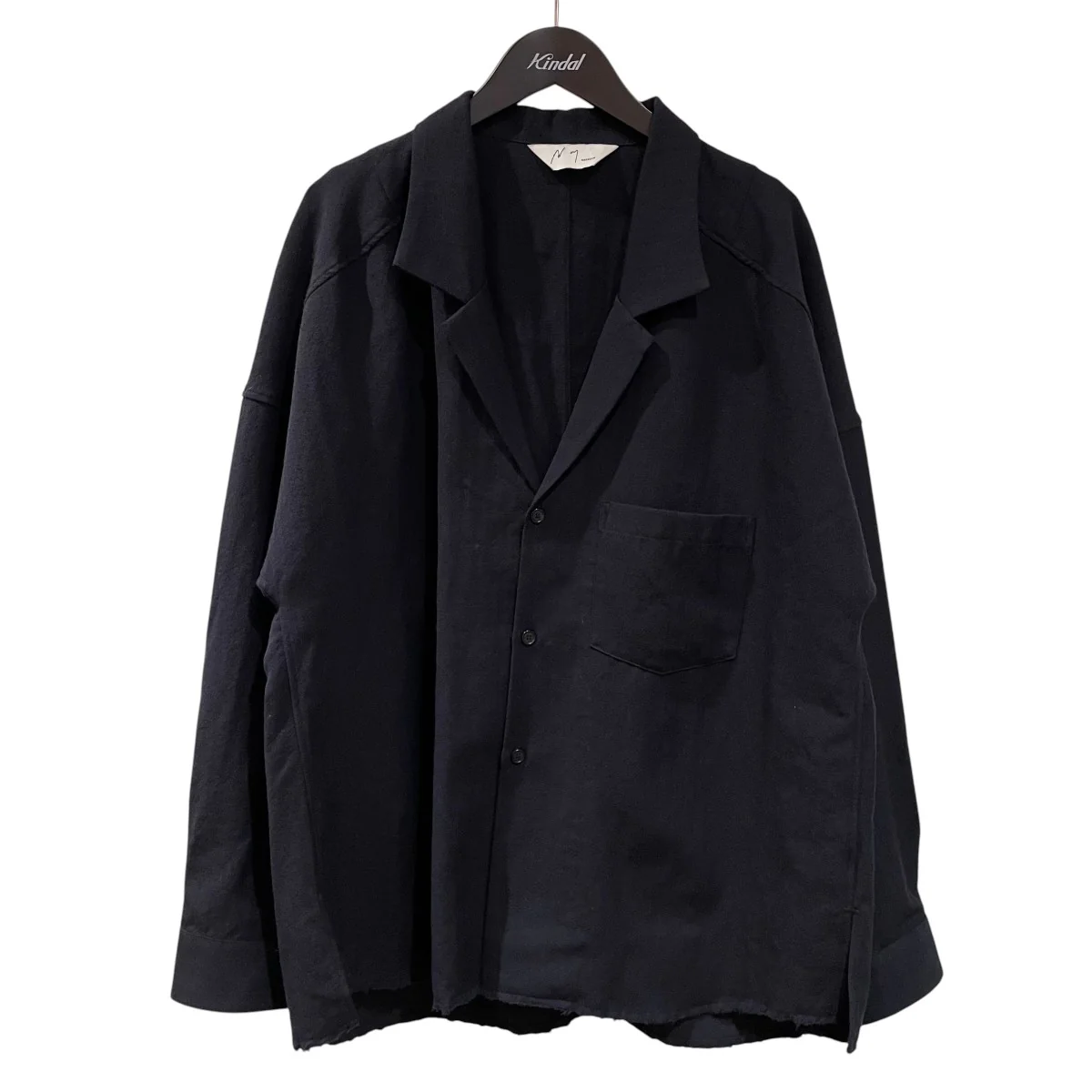 WASH WOOL TAILORED SHIRT長袖シャツANC-SH73-A