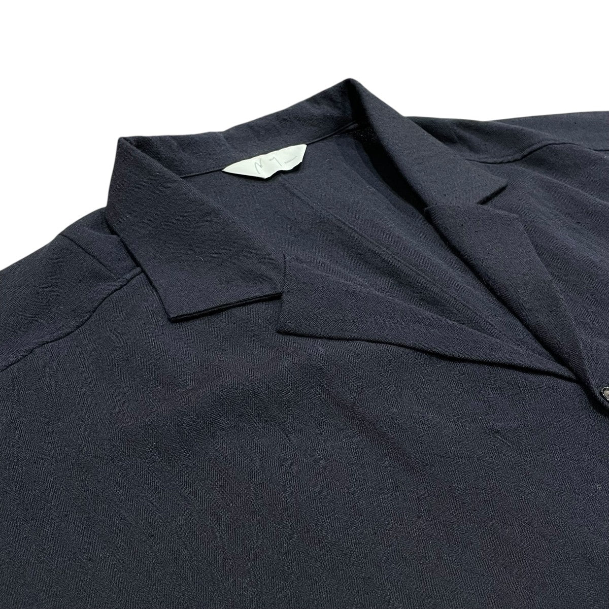WASH WOOL TAILORED SHIRT長袖シャツANC-SH73-A - Image 3