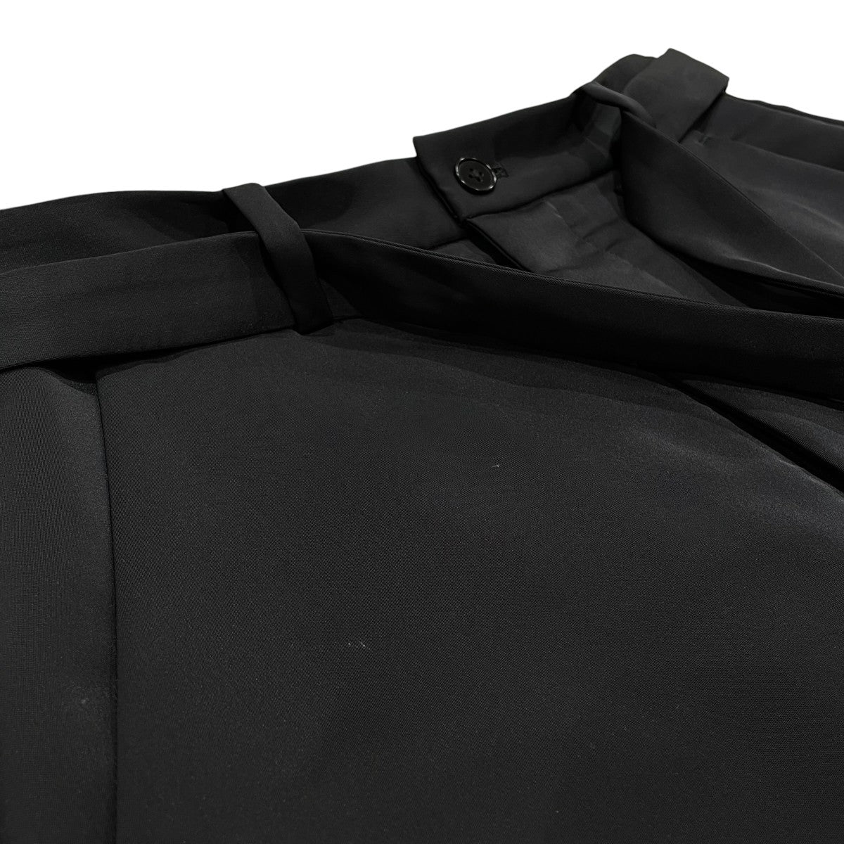 サテンベルテッドスカートベルト付スカートS24AW-SK06 - Image 3