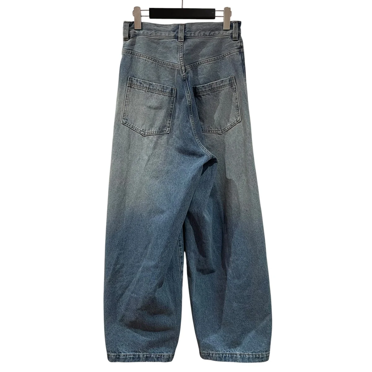 Side-Tuck Cocoon Denim Pantデニムパンツ21261465801 - Image 2