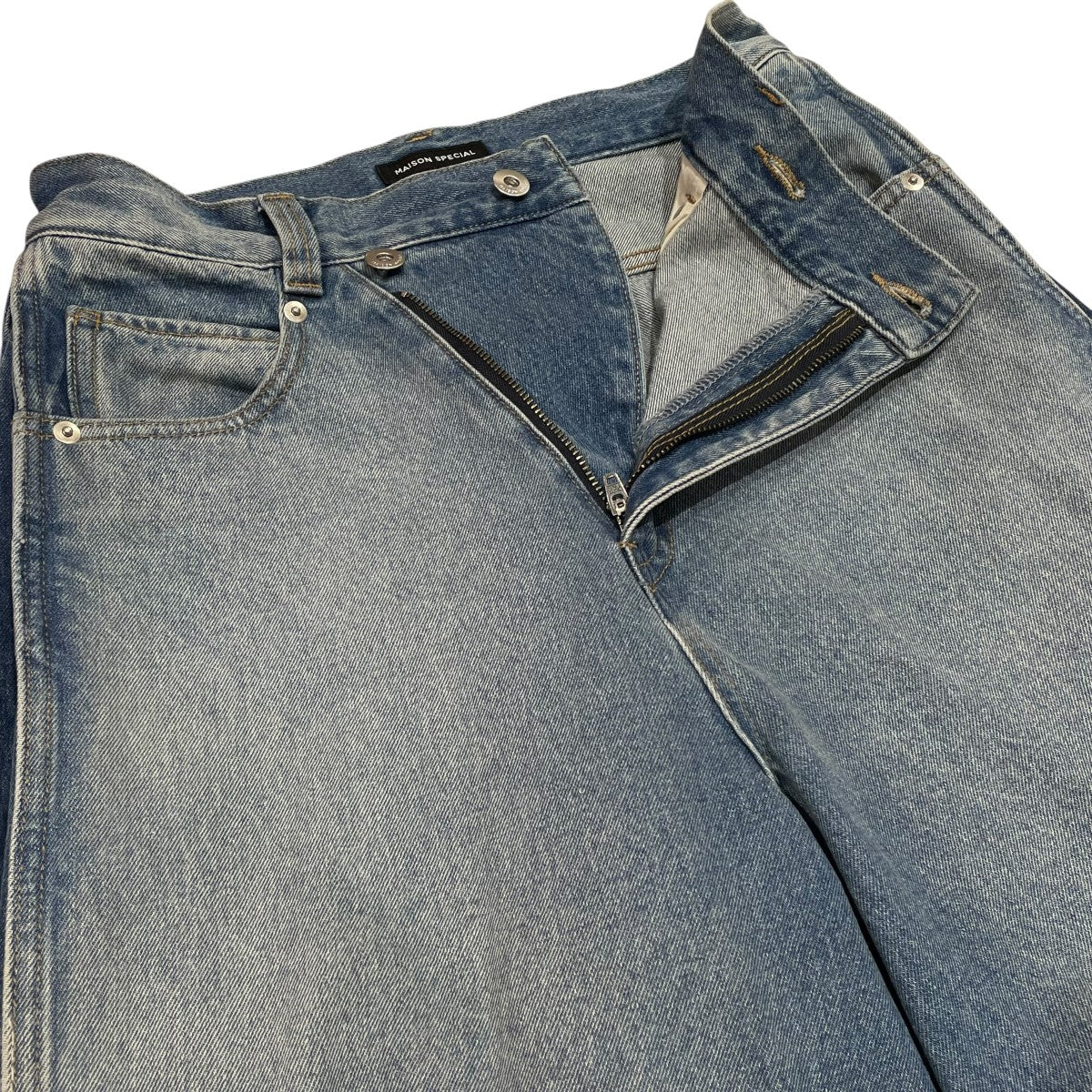 Side-Tuck Cocoon Denim Pantデニムパンツ21261465801 - Image 3