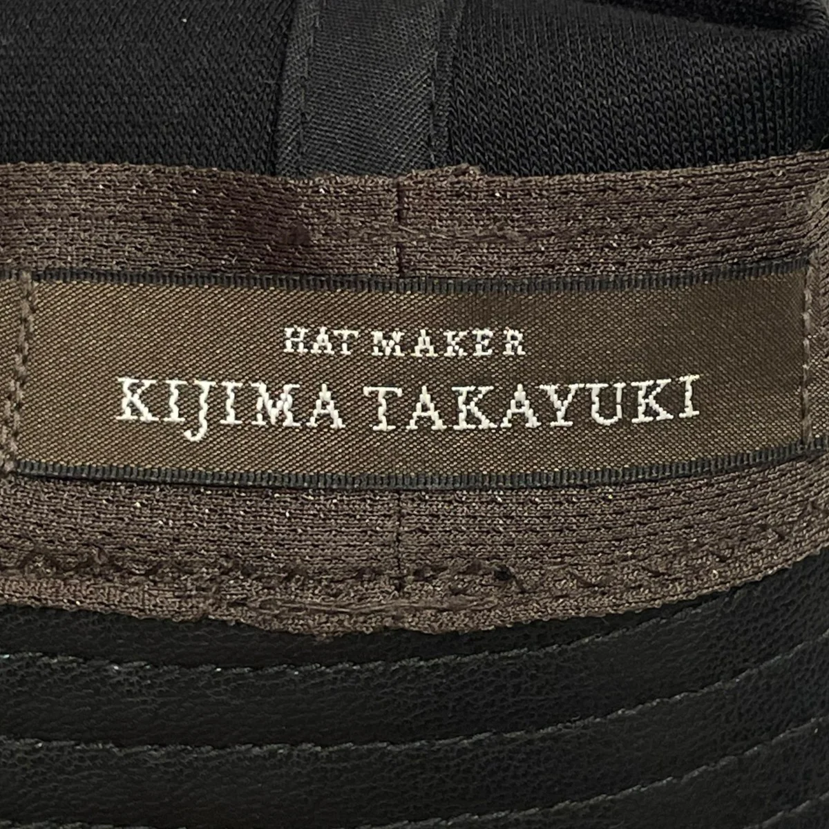 APPLE LEATHER SAILOR HATハットW-222839 - Image 4