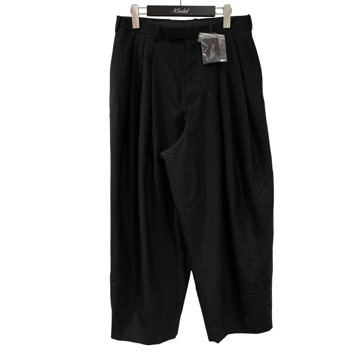 25AWWOOL GABARDINE 3TUCK WIDE PANTSスラックス2126-552