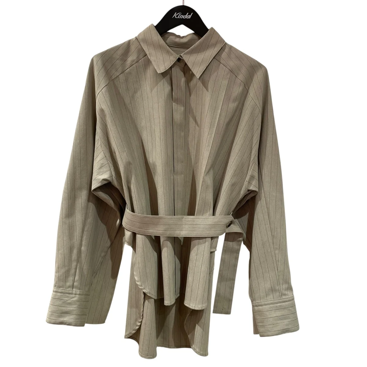 Belted Cape Detail Shirt長袖シャツ145500007
